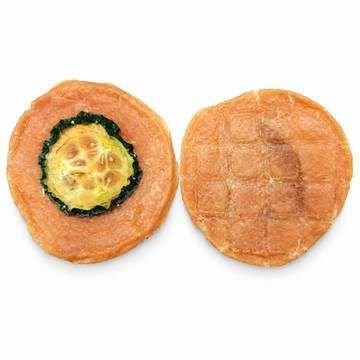 Chicken Crisps with Cucumber