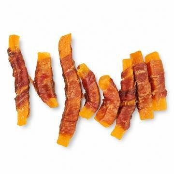 Duck-Wrapped Sweet Potato Strips