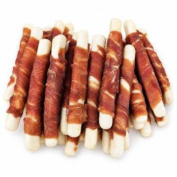 Duck-Wrapped Biscuit Sticks