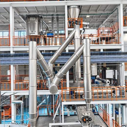 Pipework and conveying system