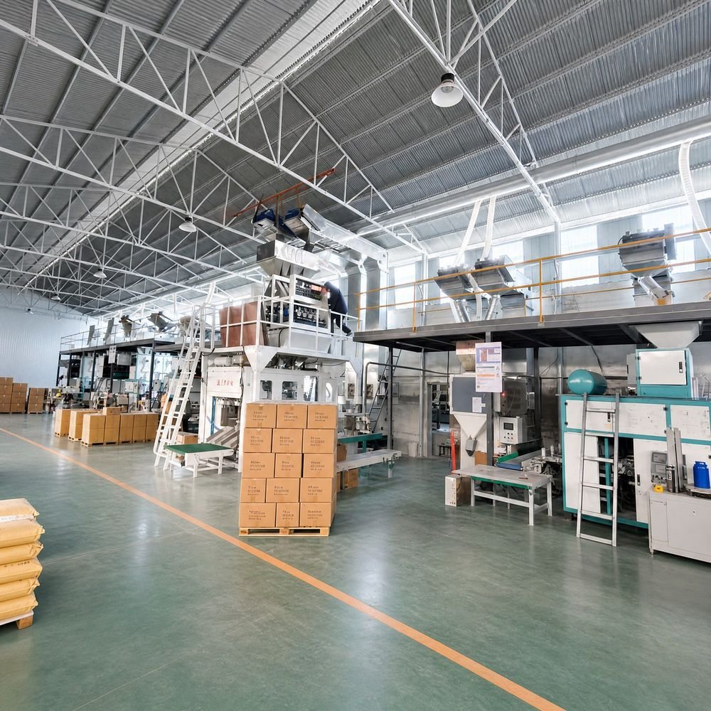 Packing workshop & palletizing
