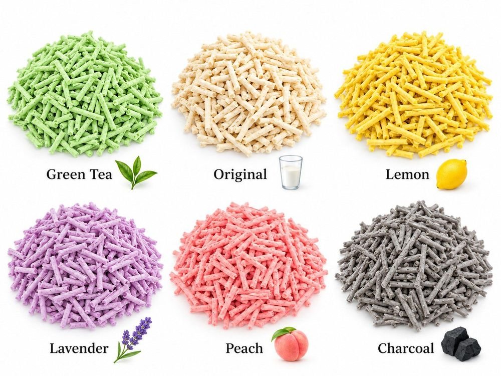 Tofu litter colors
