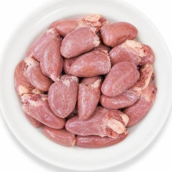 Steamed Chicken Heart